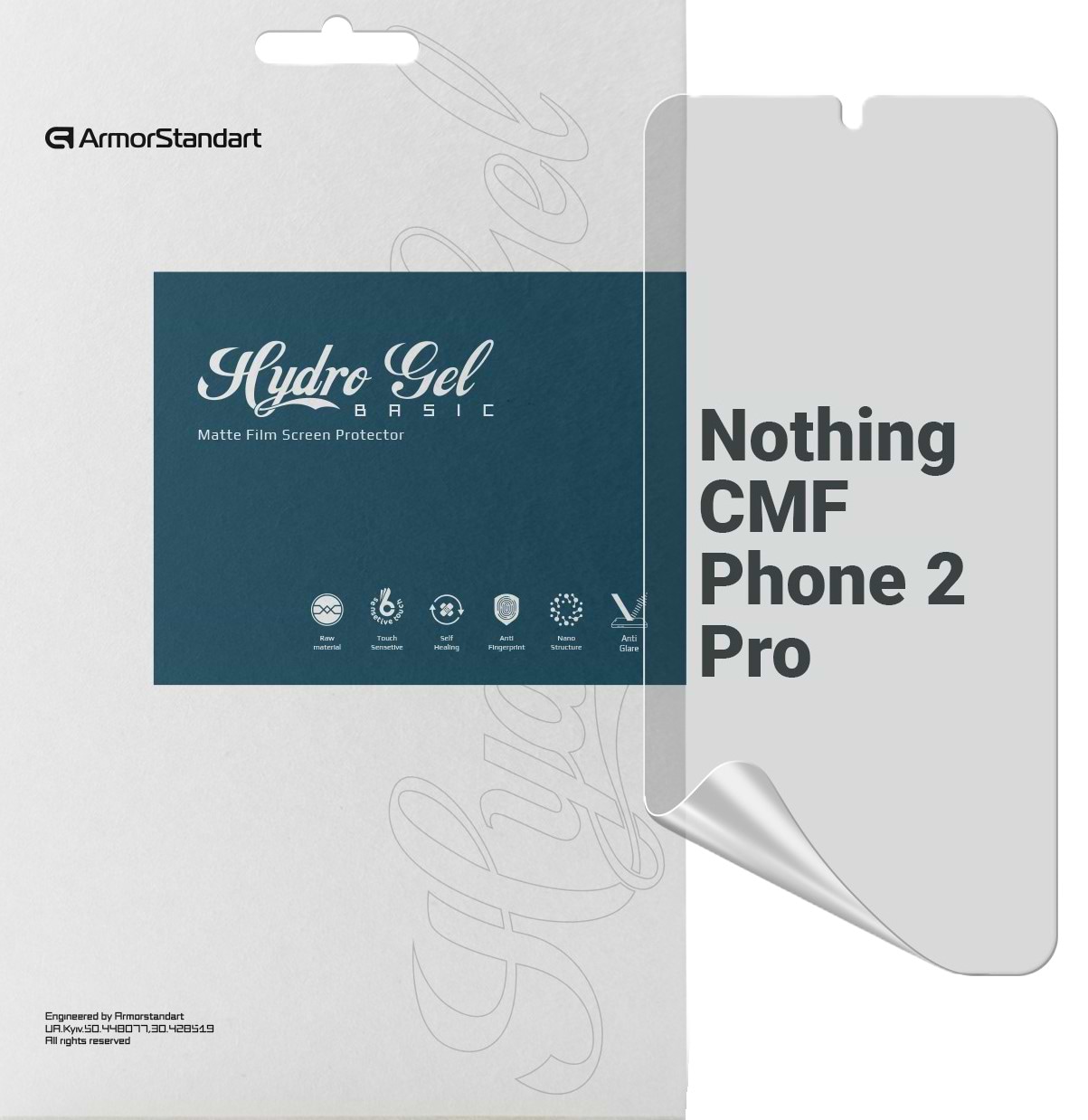 Захисна плівка для смартфону Armorstandart Matte for Nothing CMF Phone 2 Pro (ARM89351)