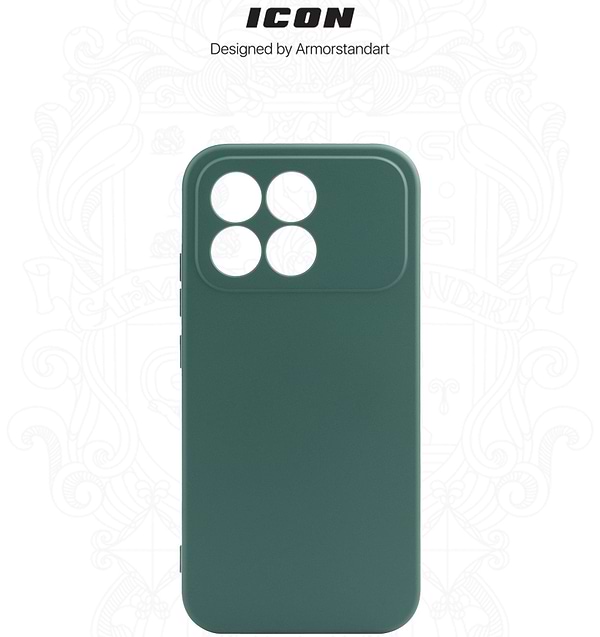 Фото - Чехол для смартфона Armorstandart ICON for Xiaomi Poco F8 Pro Camera cover Dark Green (ARM89435)