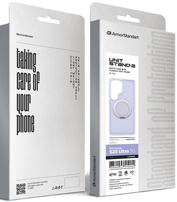Фото - Чохол для смартфону Armorstandart Unit Stand2 for Samsung S25 Ultra 5G Lavender (ARM89564)
