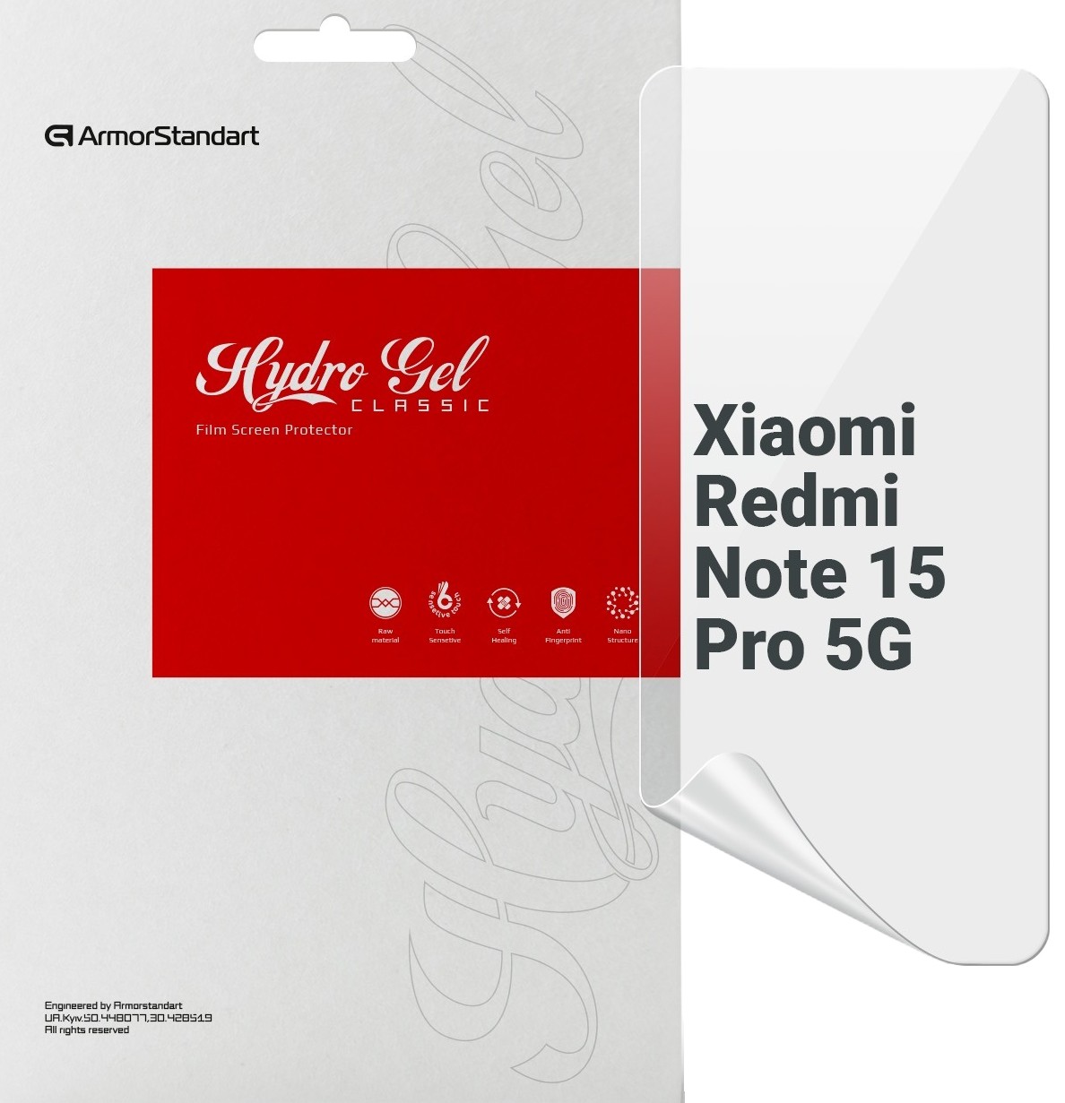 Защитная пленка для смартфона Armorstandart for Xiaomi Redmi Note 15 Pro 5G (ARM89621)