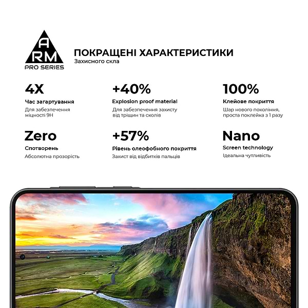 Фото - Защитное стекло для смартфона Armorstandart Pro for Samsung A27 5G (ARM89670)