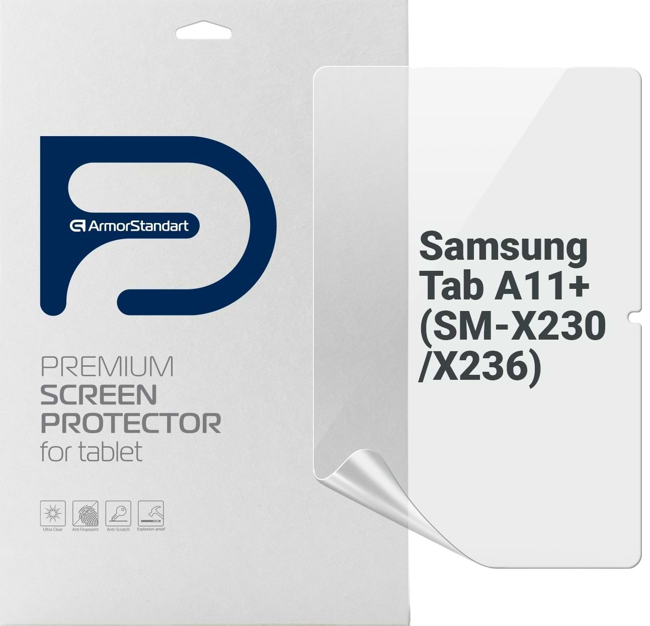Захисна плівка для планшета Armorstandart for Samsung Tab A11+ (SM-X230/X236) (ARM89827) - Фото 1