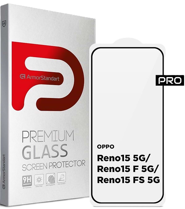 Фото - Захисне скло для смартфону Armorstandart Pro for OPPO Reno15 5G / Reno15 F 5G / Reno15 FS 5G (ARM89890)