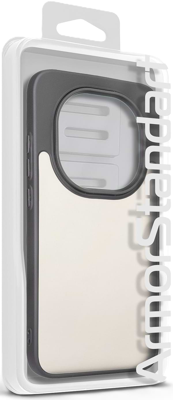 Фото - Чехол для смартфона Armorstandart Frame for Xiaomi Redmi Note 15 Pro 5G Black (ARM90018)