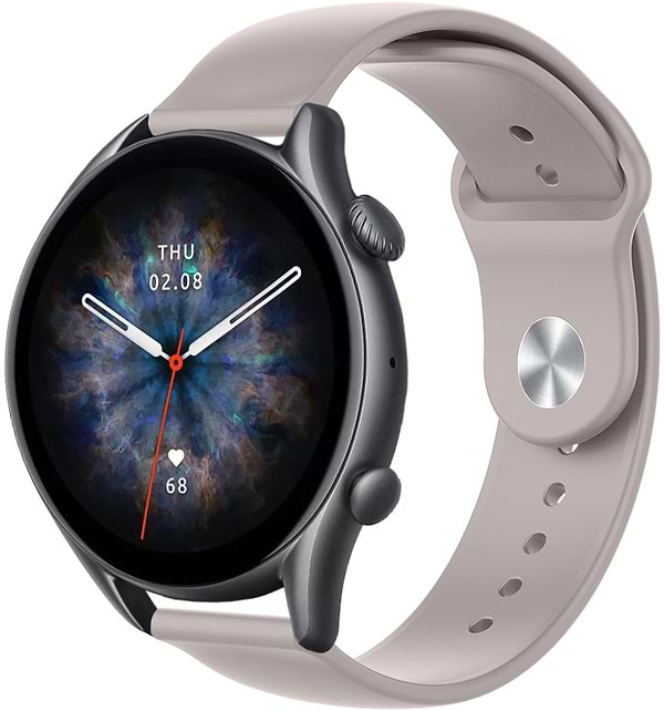 Фото - Ремешок для смарт-часов Armorstandart Silicone Watch Strap 22mm Beige (ARM90108)