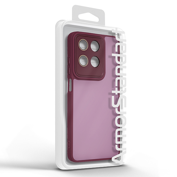 Фото - Чехол для смартфона Armorstandart ShadeX for Motorola G17 4G / G17 Power 4G Wine Red (ARM91318)