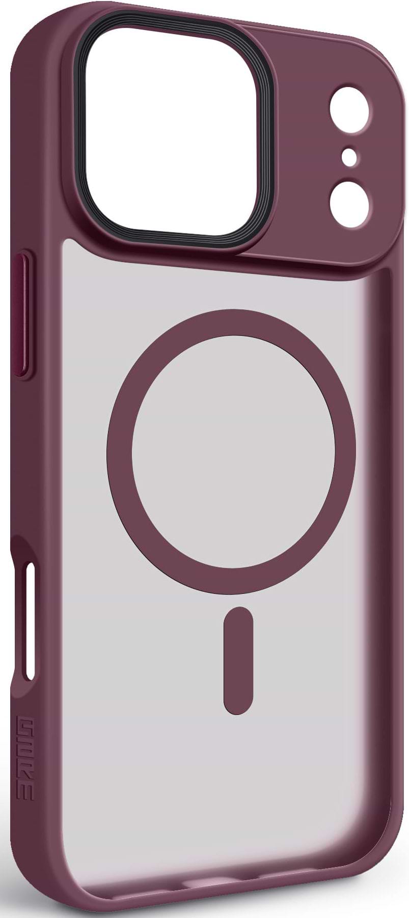 Чохол для смартфона Armorstandart Uniq MagCase for Apple iPhone 18 Pro Max / 17 Pro Max Dark Cherry (ARM92327)