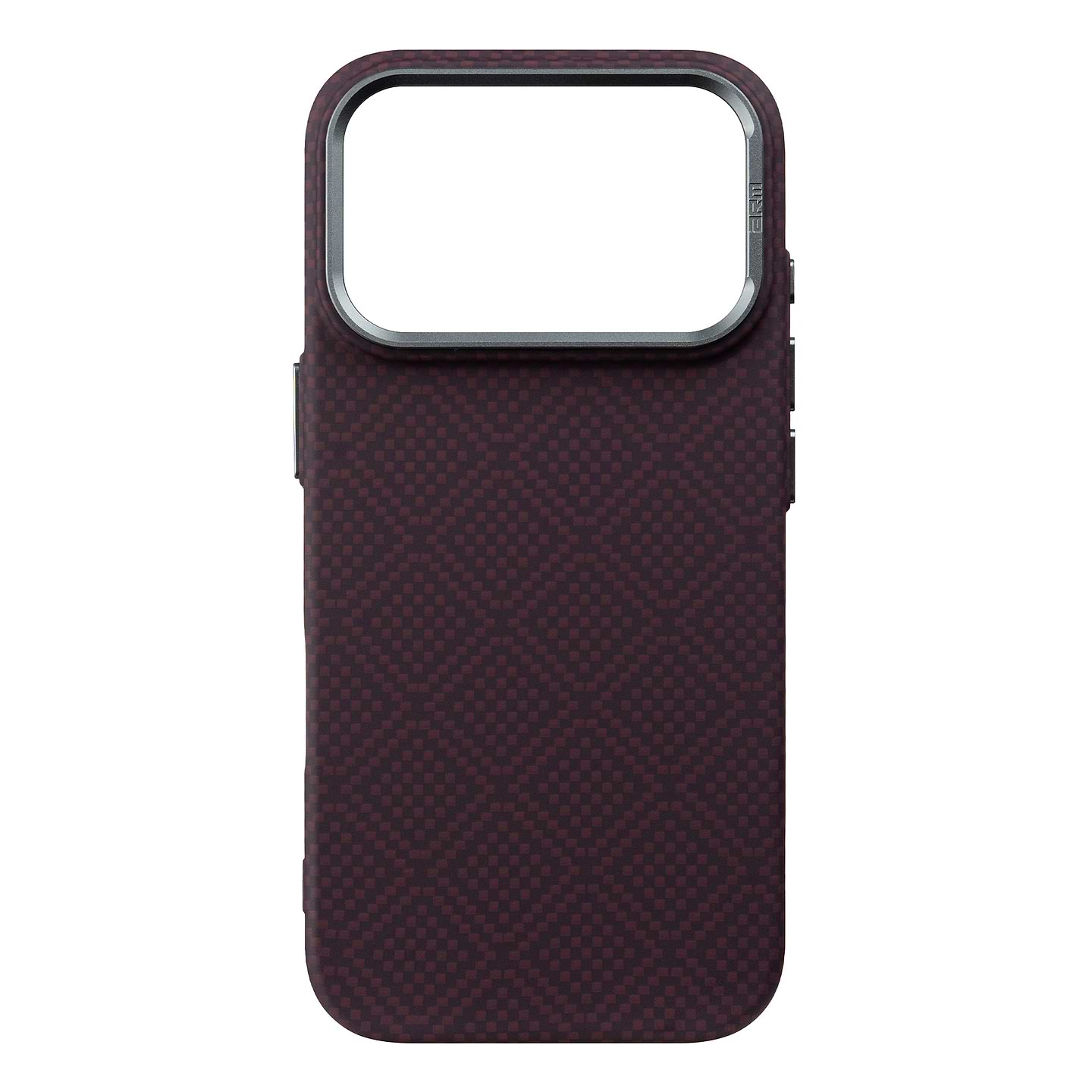 Чехол для смартфона Armorstandart LikeCarbon2 MagCase for Apple iPhone 18 Pro / 17 Pro Checker Dark Cherry (ARM92922)
