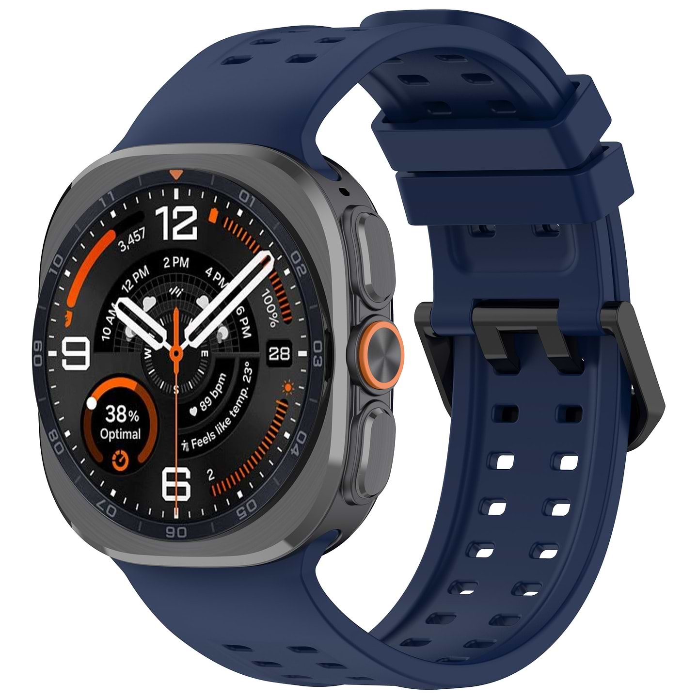  Ремінець для смарт-годинника Armorstandart for Samsung Galaxy Watch Ultra 2/Ultra Dark Blue (ARM93609)