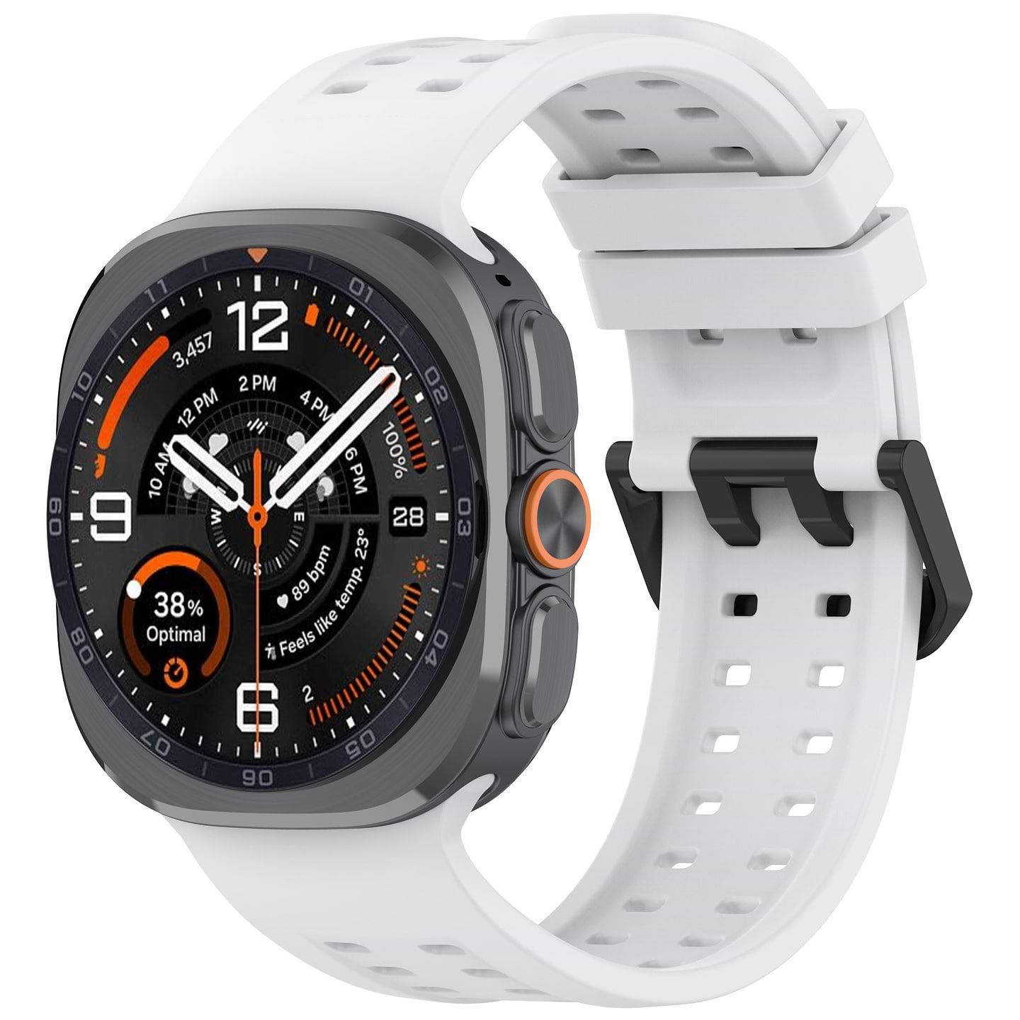 Ремешок для смарт-часов Armorstandart for Samsung Galaxy Watch Ultra 2/Ultra White (ARM93613)