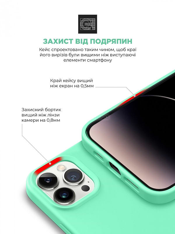 Фото - Чохол для смартфону Armorstandart ICON2 Case for Apple iPhone 14 Pro Succulent (ARM63599)