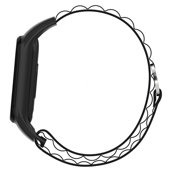 Фото - Ремінець для фітнес-браслету Armorstandart AlpinaStyle Band for Xiaomi Mi Band 7/6/5/4 Black (ARM64987)