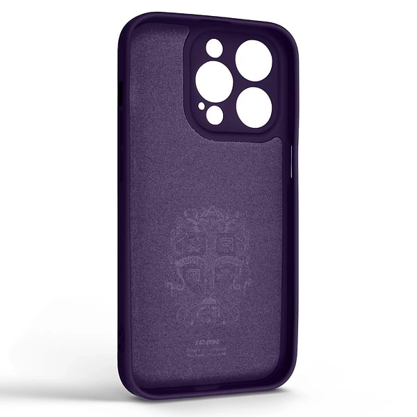 Фото - Чохол для смартфону Armorstandart Icon Ring for Apple iPhone 14 Pro Dark Purple (ARM68712)