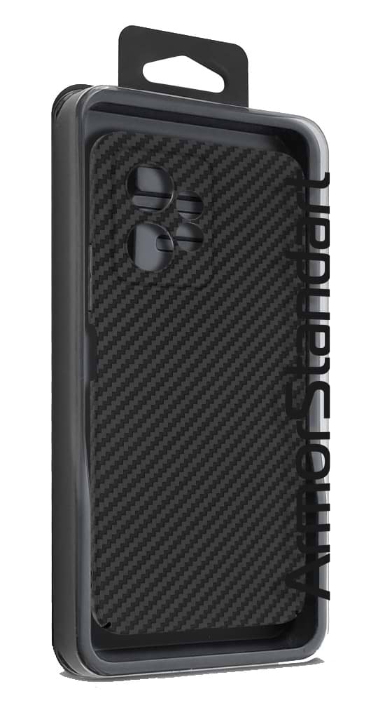 Фото - Чехол для смартфона Armorstandart LikeCarbon for Xiaomi Redmi Note 12 4G Black (ARM71947)