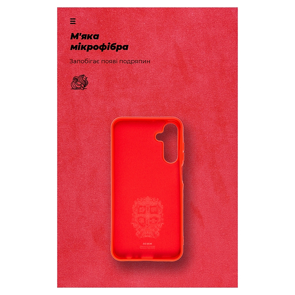 Фото - Чехол для смартфона Armorstandart ICON Case for Samsung A15 5G (A156) Red (ARM72486)