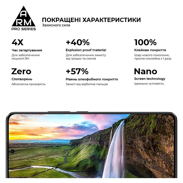 Фото - Захисне скло для смартфону Armorstandart Pro for Poco X6 5G/X6 Pro 5G/M6 Pro 4G Black (ARM73500)