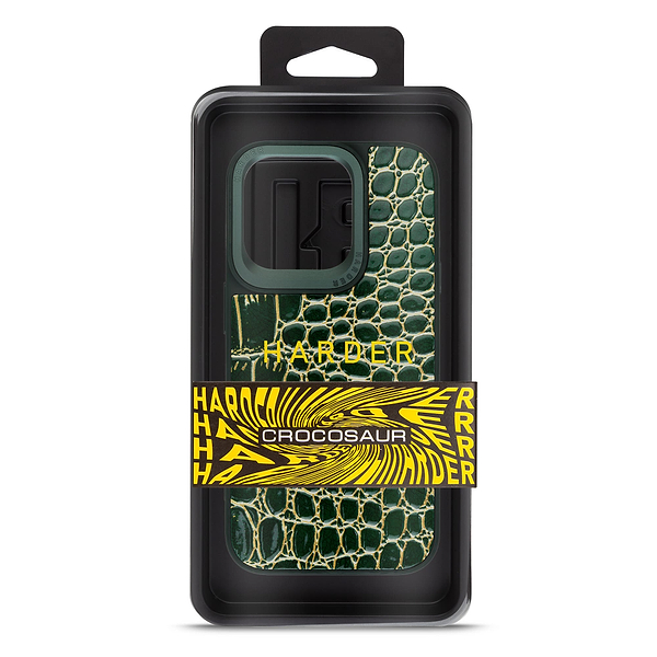 Фото - Чехол для смартфона Harder Crocosaur for Apple iPhone 15 Pro Max Green (ARM76708)