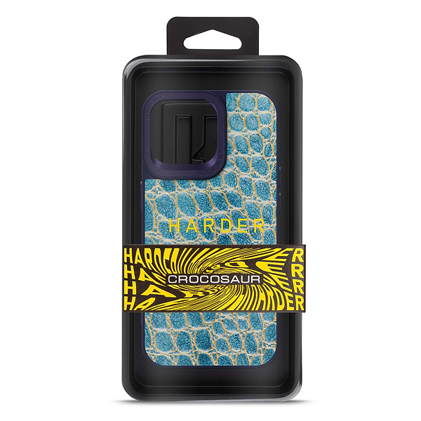 Фото - Чохол для смартфону Harder Crocosaur for Apple iPhone 15 Blue (ARM76700)