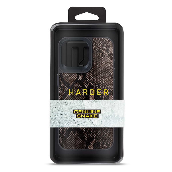 Фото - Чохол для смартфону Harder Genuine Snake for Apple iPhone 15 Pro Max Black (ARM76786)