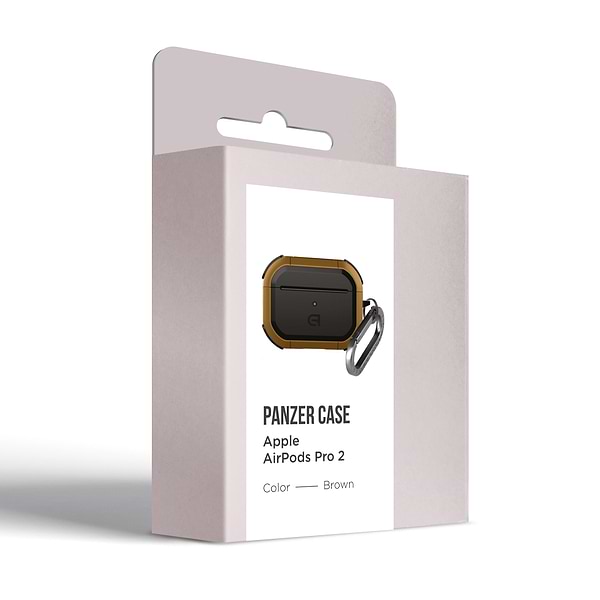 Фото - Чехол для наушников Armorstandart Panzer for Apple Airpods Pro 2 Brown (ARM82751)