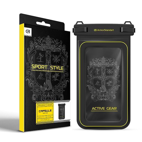 Фото - Чехол для смартфона Armorstandart Capsule Shell Black (ARM84419)