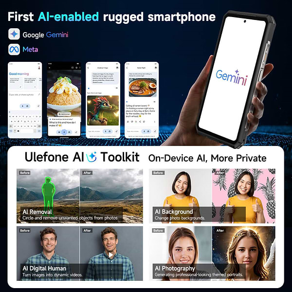 Фото - Смартфон Ulefone Armor 28 Ultra 16/1Tb NFC Black