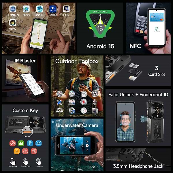 Фото - Смартфон Ulefone Armor 28 Ultra 16/1Tb NFC Black