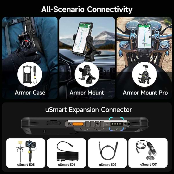 Фото - Смартфон Ulefone Armor 28 Ultra 16/1Tb NFC Black