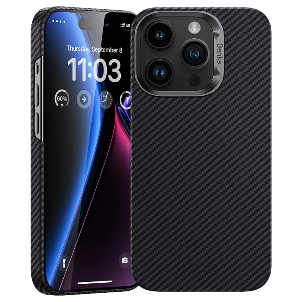 Чехол для смартфона Benks MagClap ArmorAir Case Black for iPhone 15 Pro (1276183) - Фото 1