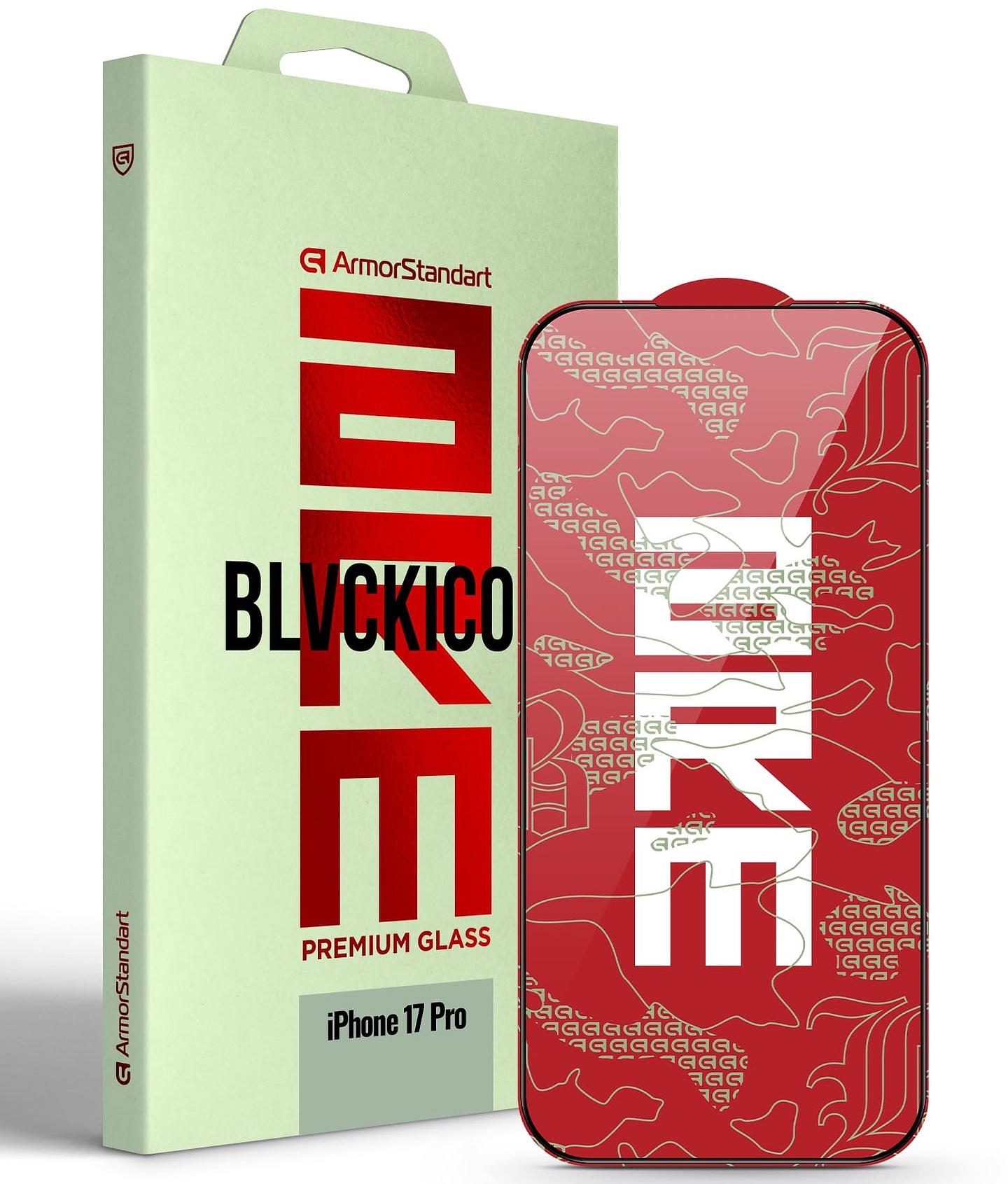 Захисне скло для смартфону Armorstandart Corning Black Icon for Apple iPhone 17 Pro (ARM88499)