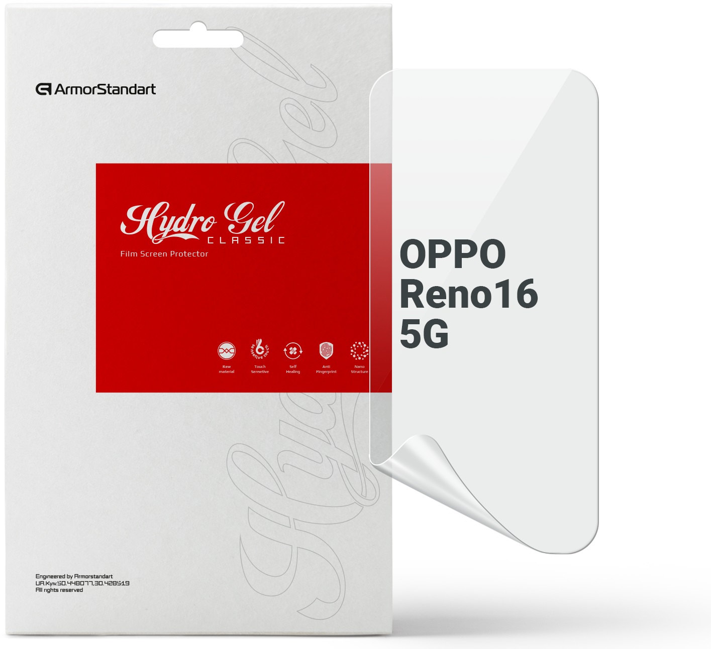 Захисна плівка для смартфону Armorstandart for OPPO Reno16 5G (ARM92219)