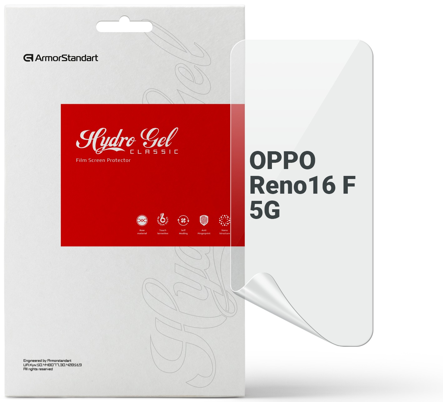 Захисна плівка для смартфону Armorstandart for OPPO Reno16 F 5G (ARM92220)