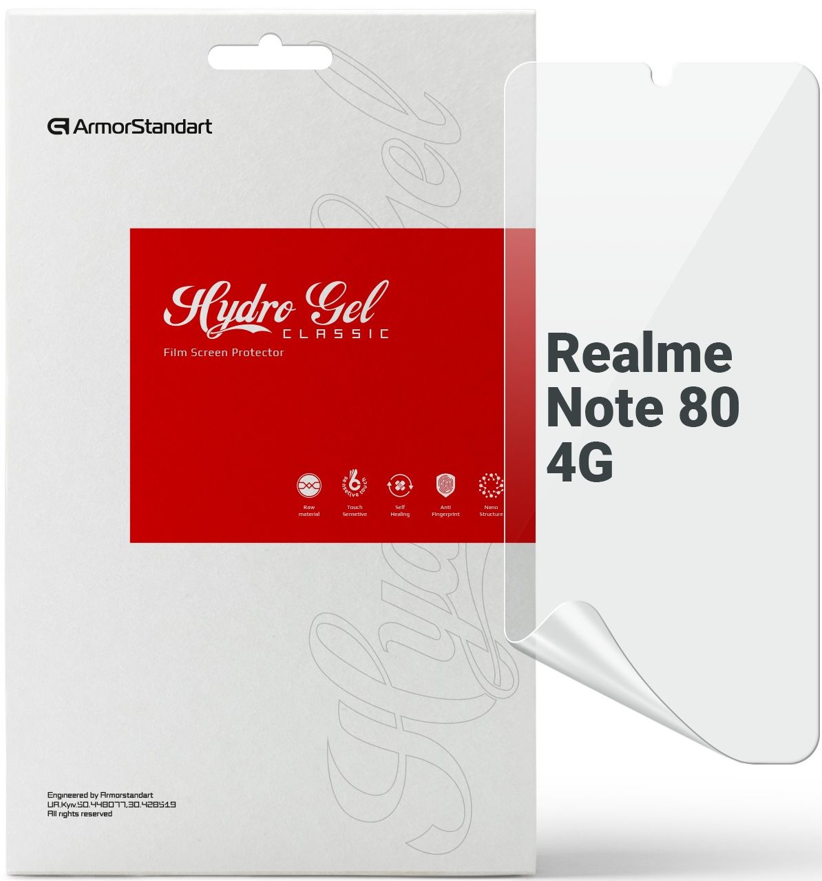 Захисна плівка для смартфону Armorstandart for  Realme Note 80 4G (ARM92217)