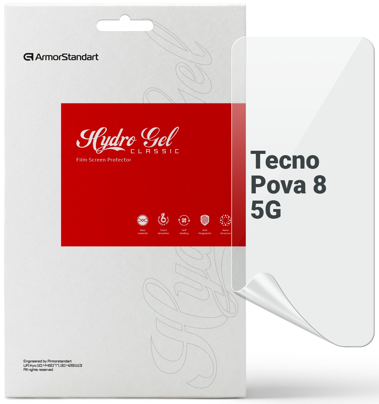 Захисна плівка для смартфону Armorstandart for Tecno Pova 8 5G (ARM94098)