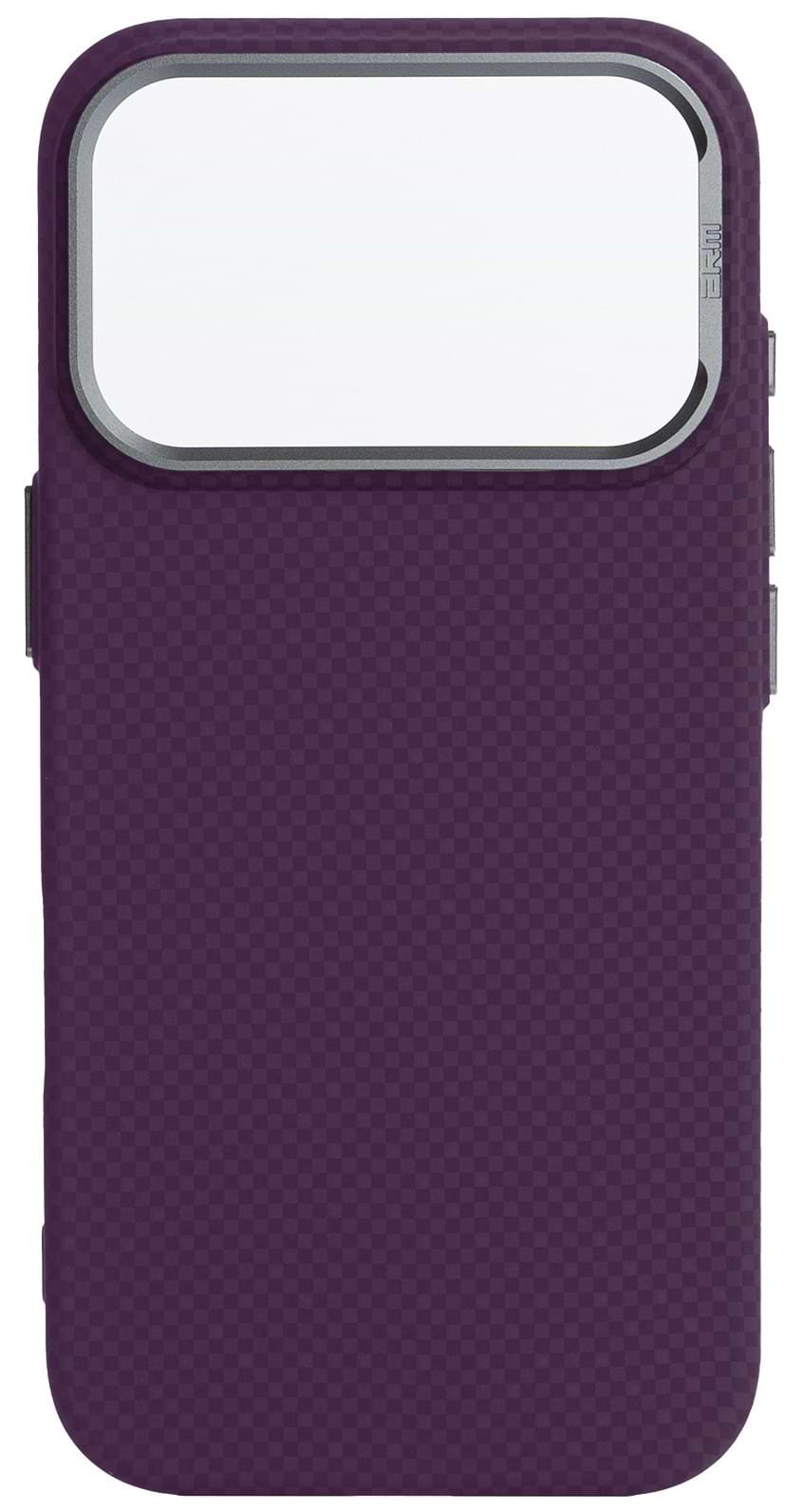 Чехол для смартфона Armorstandart LikeCarbon2 MagCase for Apple iPhone 18 Pro Max / 17 Pro Max Kevlar Dark Cherry (ARM92542)