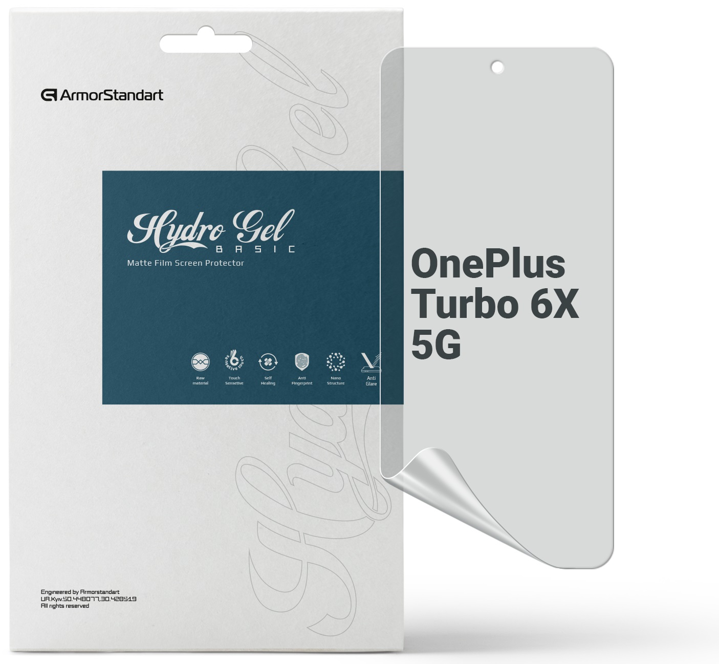 Захисна плівка для смартфону Armorstandart Matte for OnePlus Turbo 6X 5G (ARM93895)
