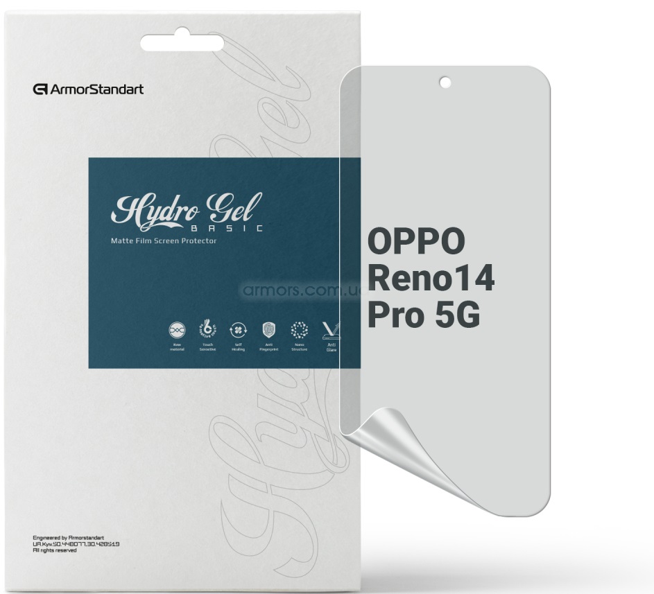 Защитная пленка для смартфона Armorstandart Matte for OPPO Reno14 Pro 5G (ARM87121)