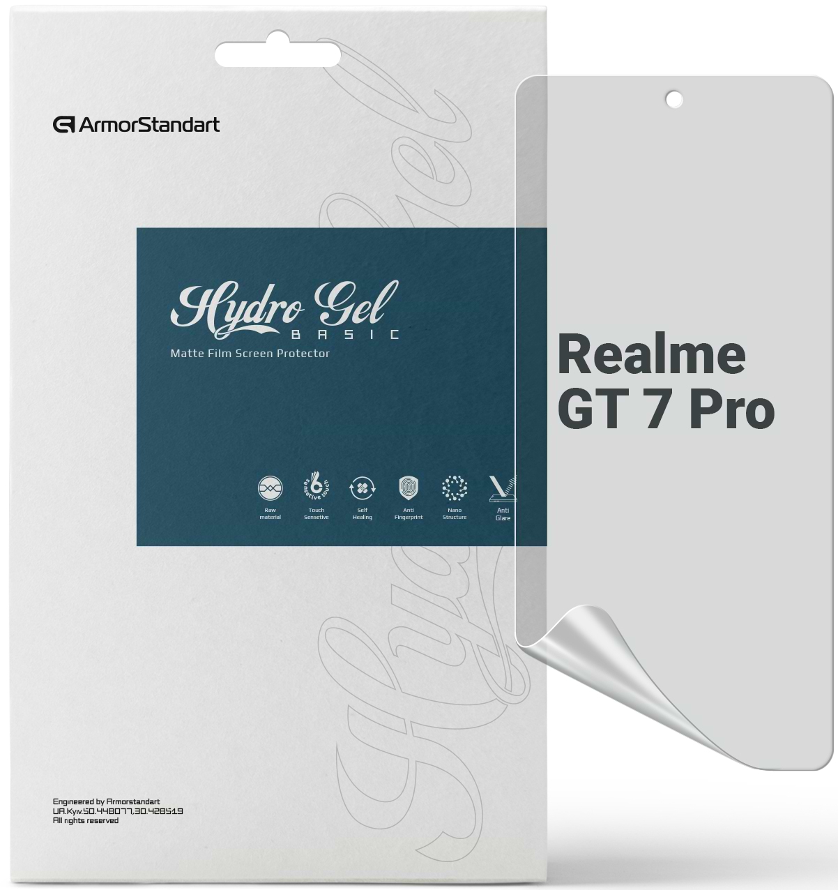 Защитная пленка для смартфона Armorstandart Matte for Realme GT 7 Pro (ARM83945)
