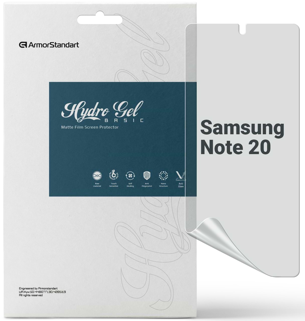 Защитная пленка для смартфона Armorstandart Matte for Samsung Note 20 (ARM60176)