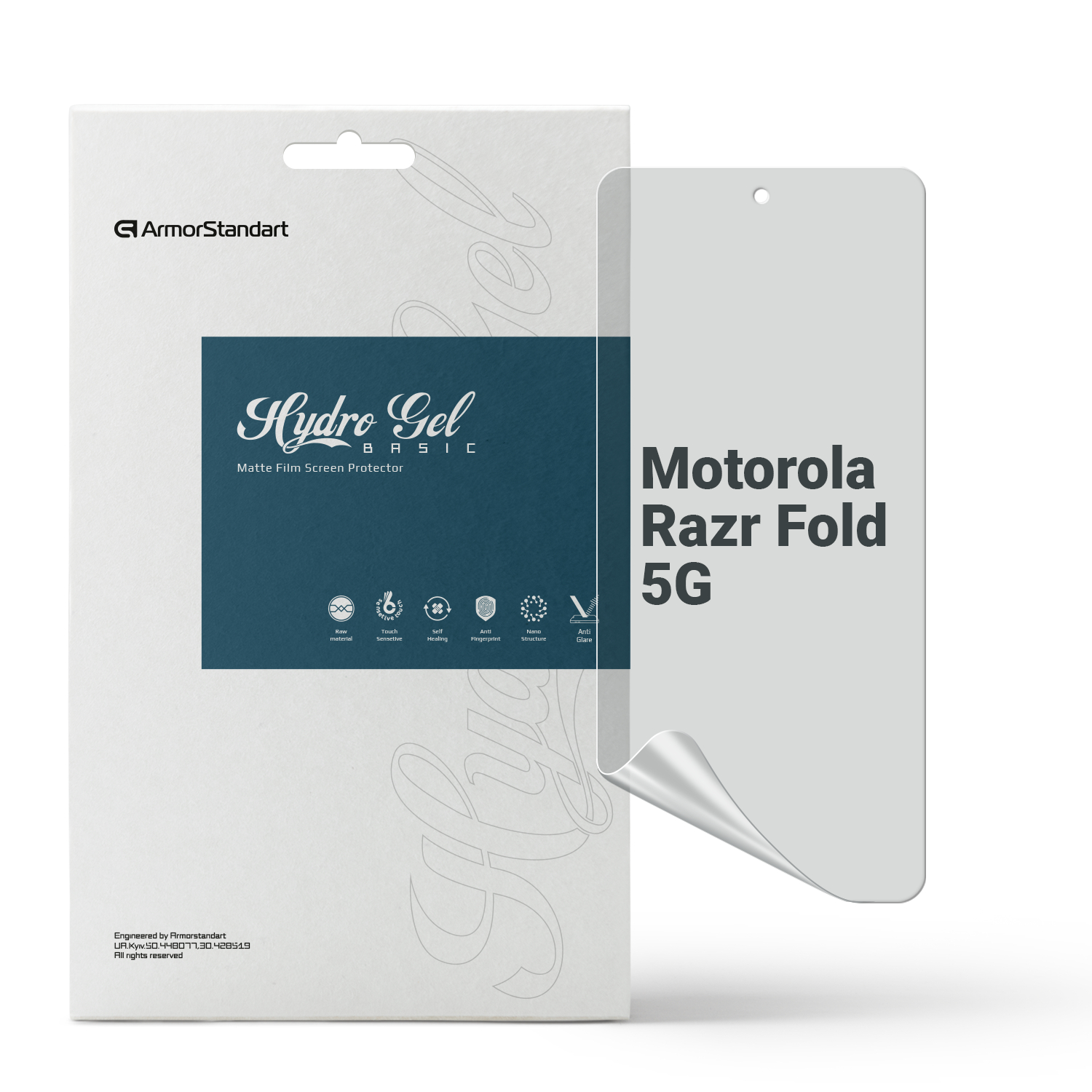 Захисна плівка для смартфону Armorstandart Matte for зовнішній дисплей Motorola Razr Fold 5G (ARM93557)