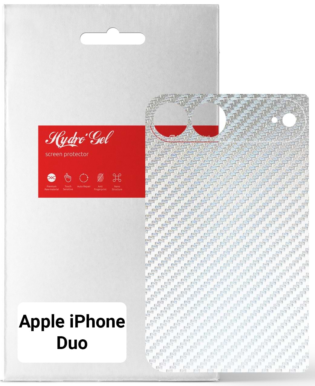 Защитная пленка для смартфона Armorstandart на заднюю панель for Apple iPhone Ultra Carbone Transparent (ARM94250)