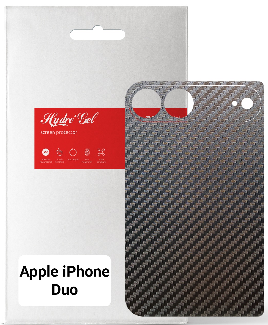 Защитная пленка для смартфона Armorstandart на заднюю панель for Apple iPhone Ultra Carbone (ARM94248)