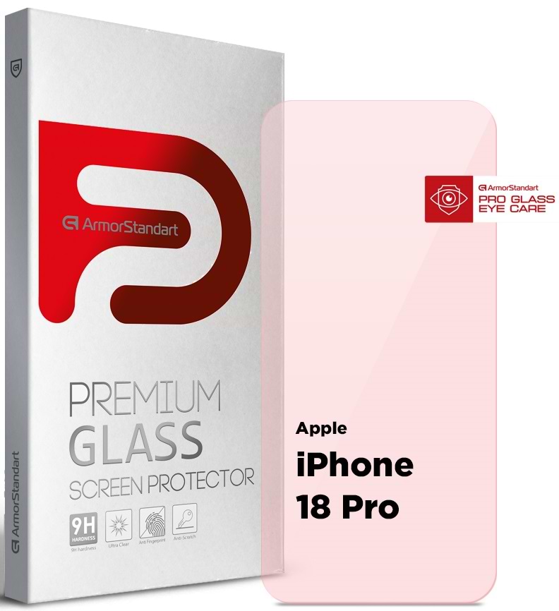 Защитное стекло для смартфона Armorstandart Pro Eye Care for Apple iPhone 18 Pro (ARM92436)