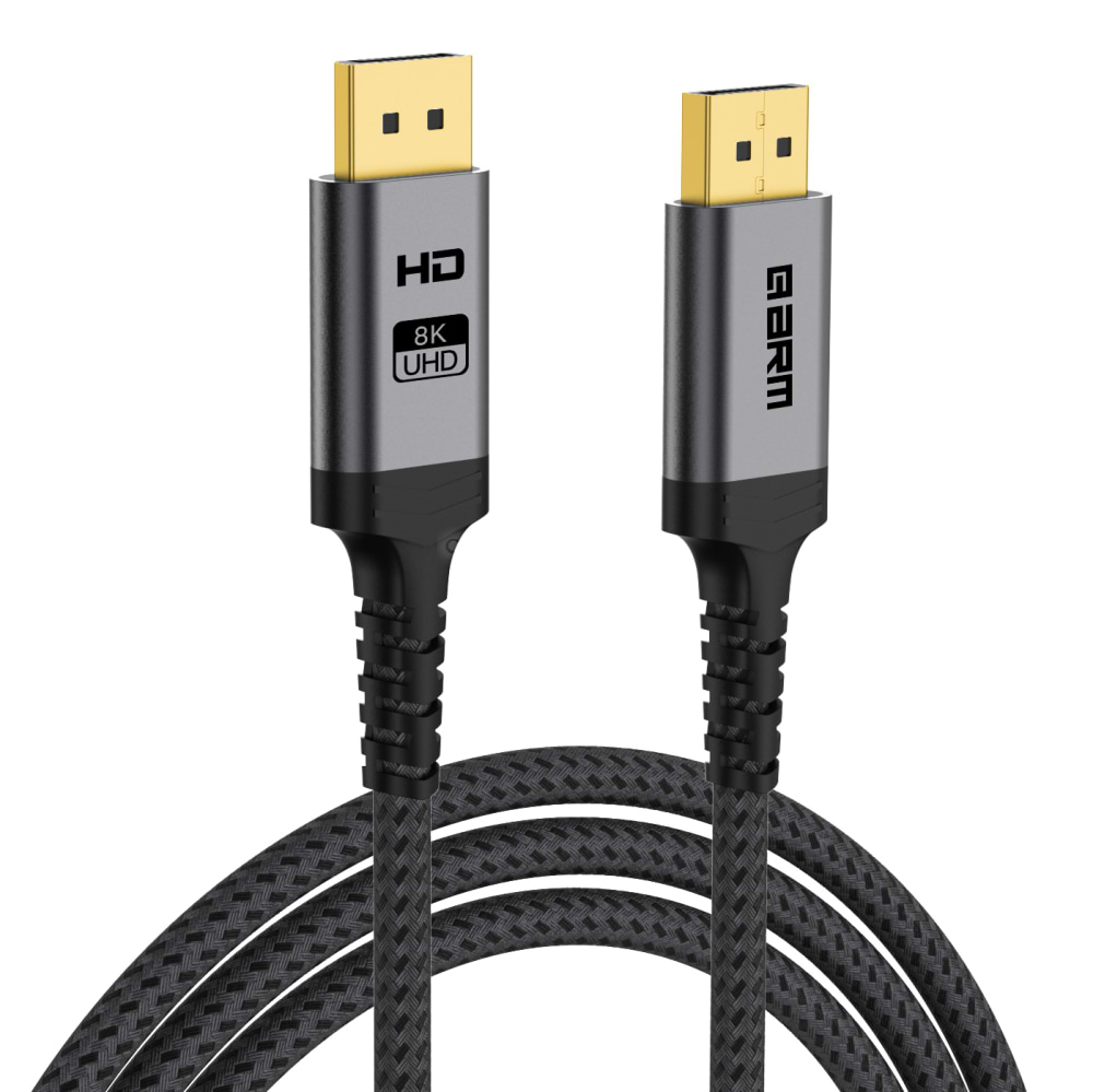 Кабель Armorstandart Pulse Displayport to Displayport v.1.4 8K 2m Black (ARM92571)