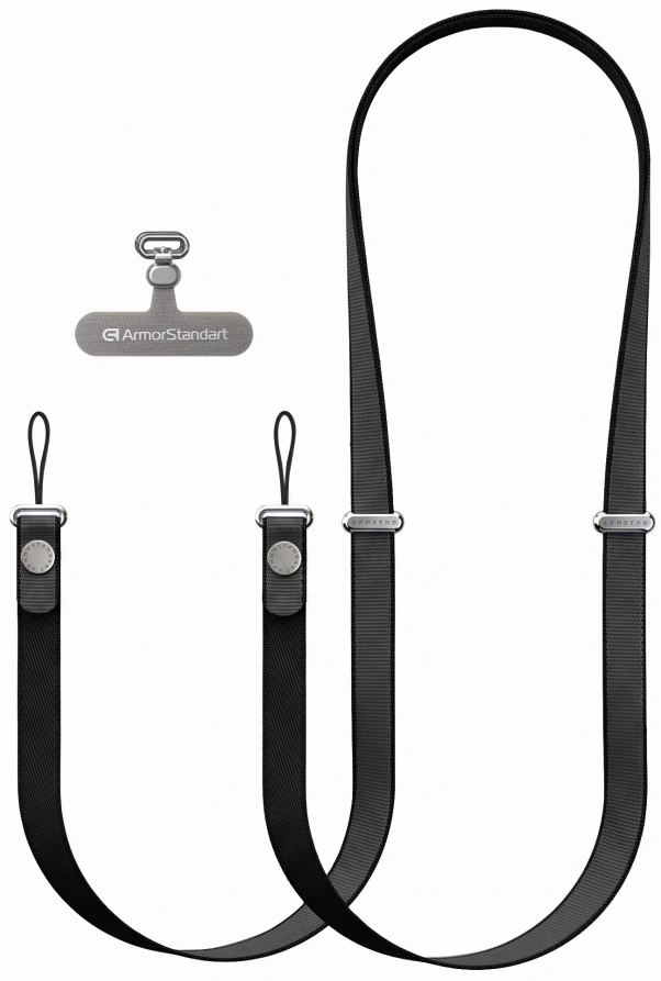 Ремінець для смартфону Armorstandart Solo Cross Black (ARM91323)