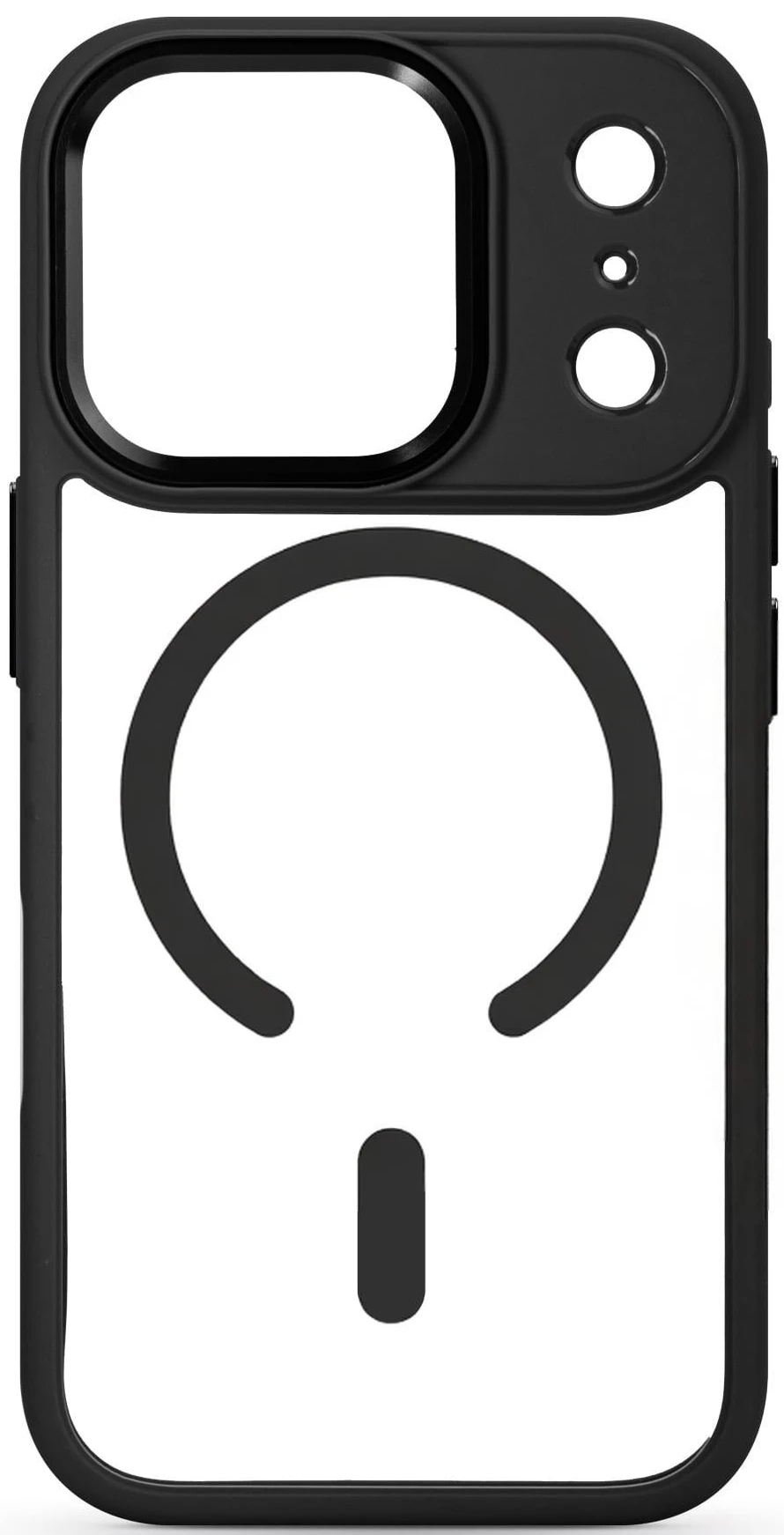 Чохол для смартфону Armorstandart Unit-C MagCase for Apple iPhone 17 Pro Black + Orange Button Set (ARM90585)