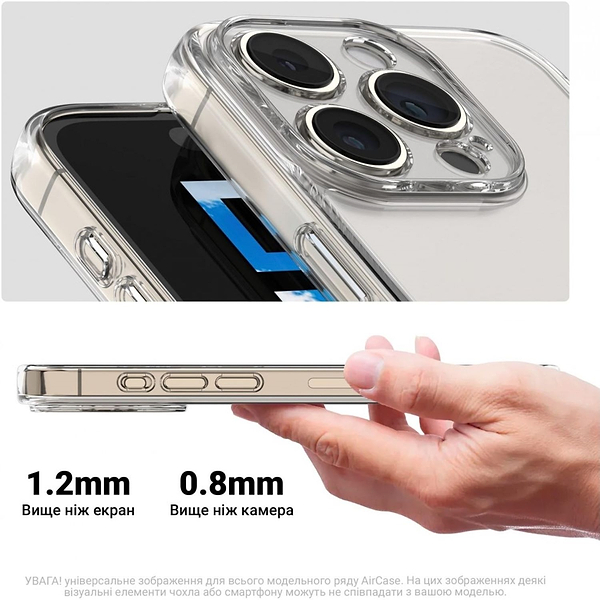 Фото - Чохол для смартфону Armorstandart Air for Realme C63 4G / C61 4G / Note 60 4G / Note 60x 4G Clear (ARM78473)