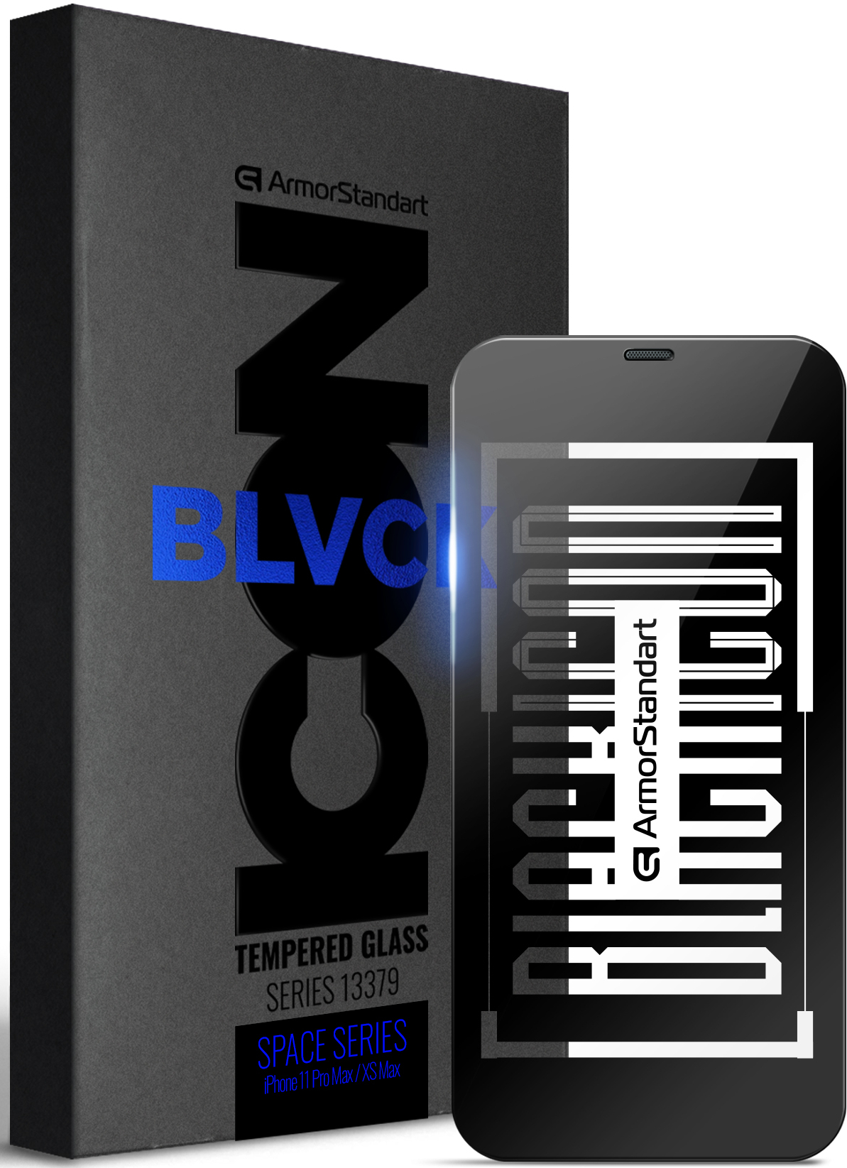 Защитное стекло для смартфона Armorstandart for Apple iPhone 11 Pro Max/XS Max Black (ARM59208)