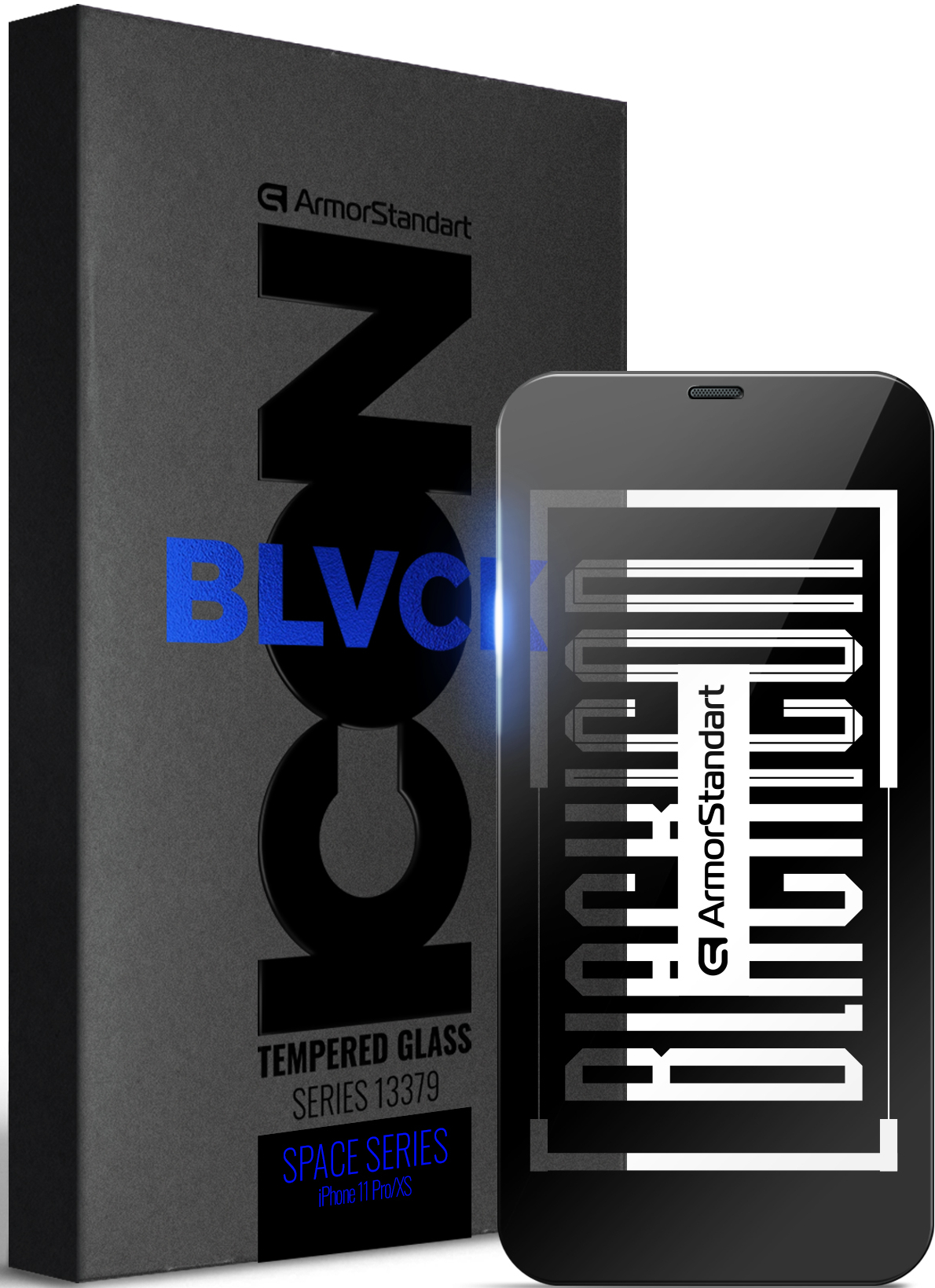 Защитное стекло для смартфона Armorstandart for Apple iPhone 11 Pro/XS Black (ARM59214)