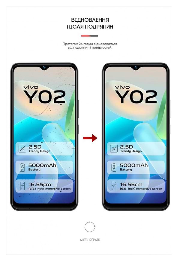 Фото - Захисна плівка для смартфону Armorstandart for Vivo Y02 (ARM66002)
